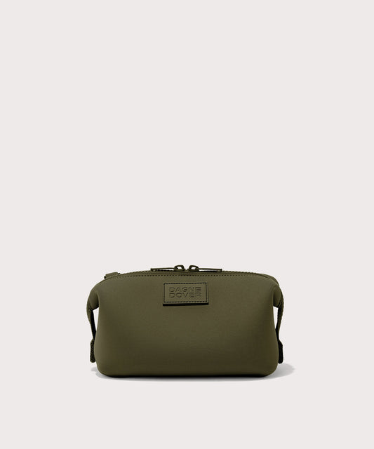 Hunter Toiletry Bag in Dark Moss, Small
