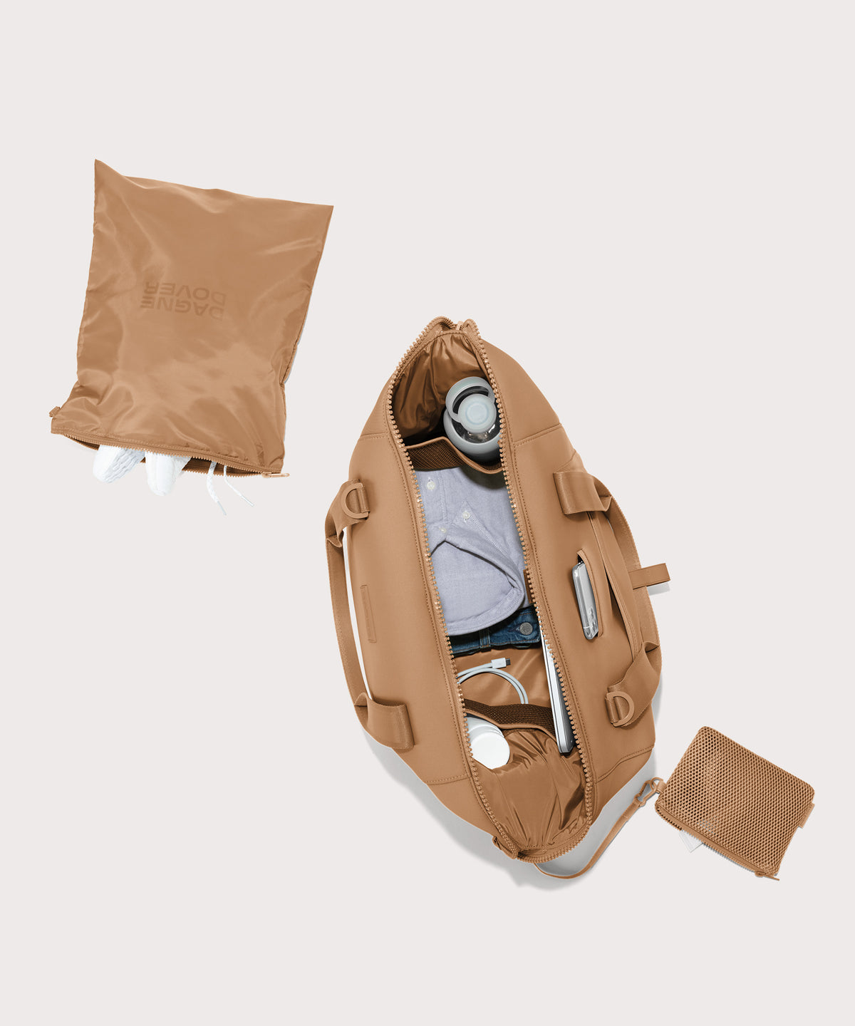 Landon Carryall in Camel, Large