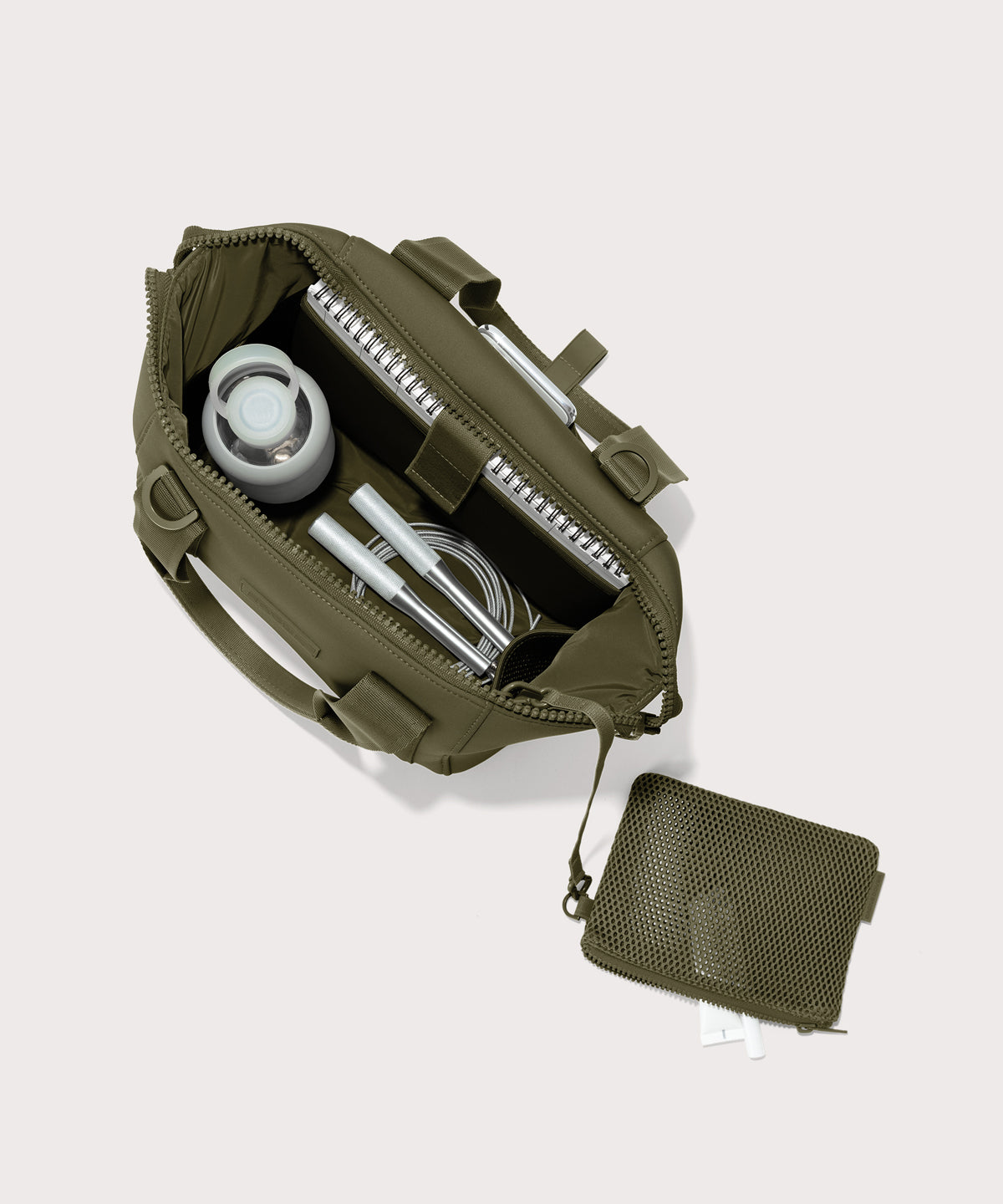 Landon Carryall in Dark Moss, Small