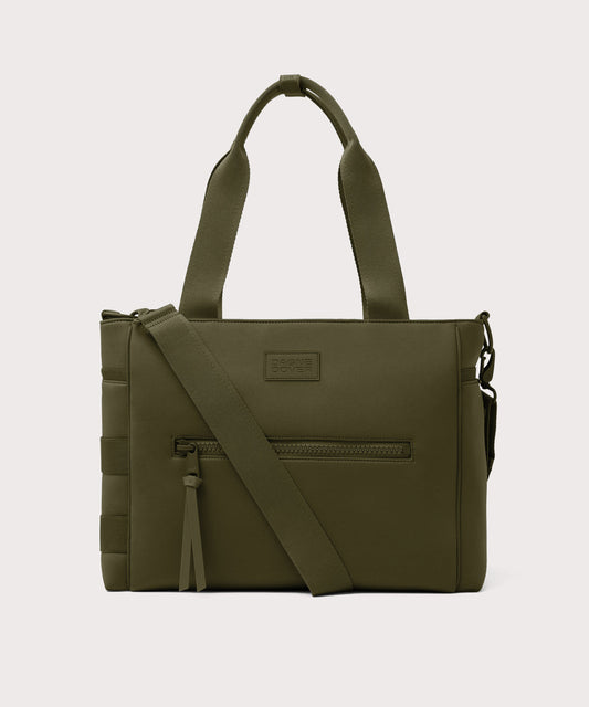 Wade Diaper Tote in Dark Moss