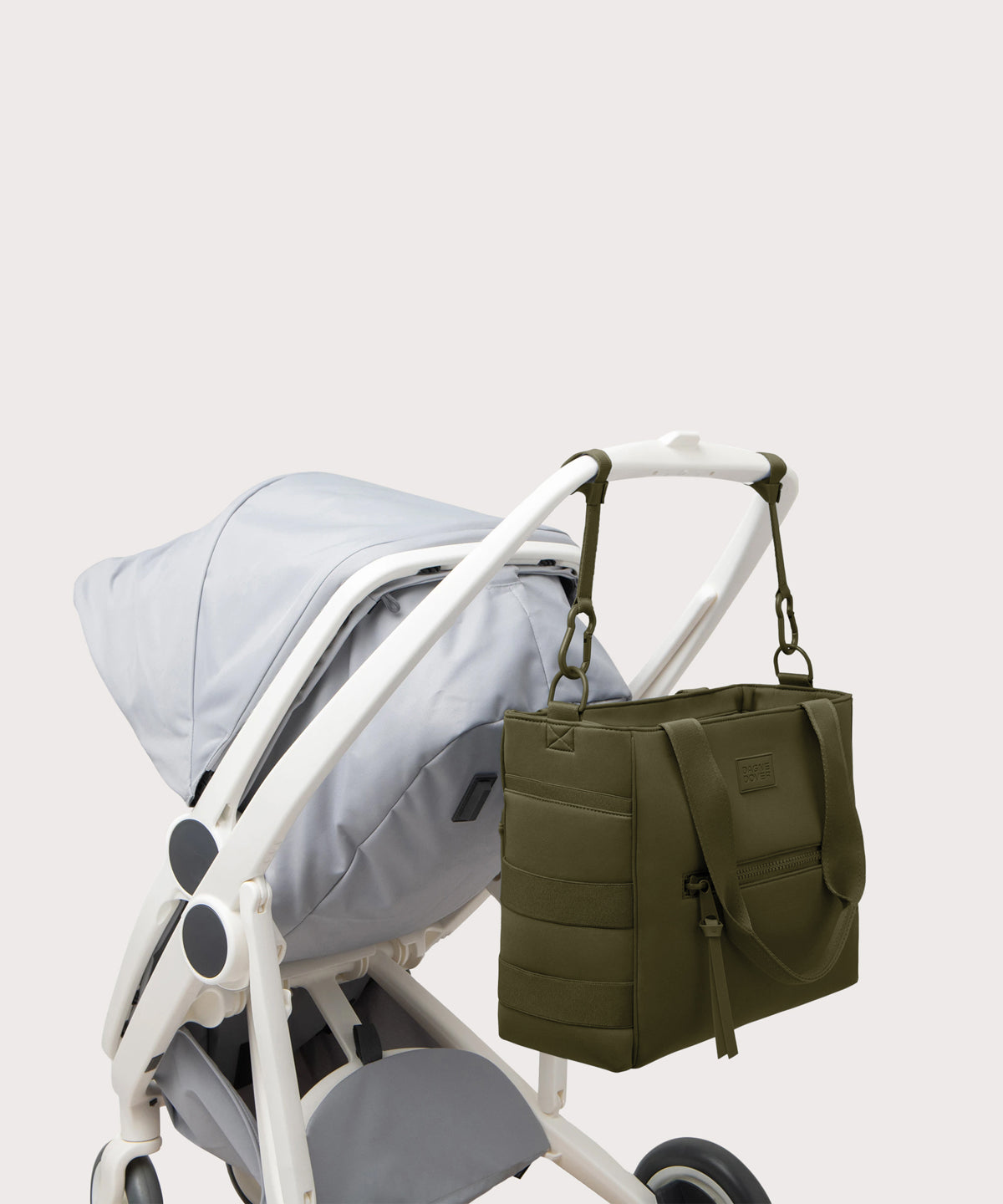 Wade Diaper Tote in Dark Moss