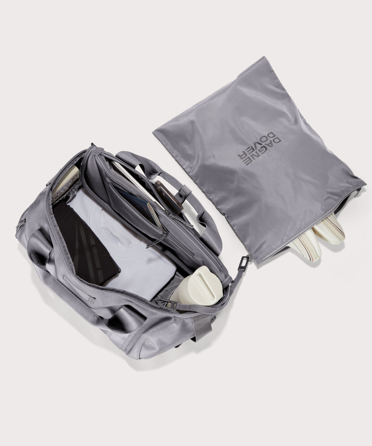 Denver Convertible Duffle in Ash, Medium